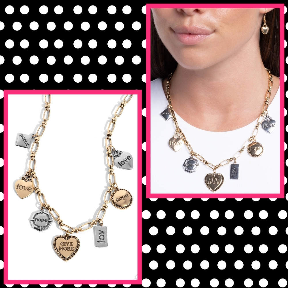 2/$10 Paparazzi Inspirational Illusion - Multi Necklace